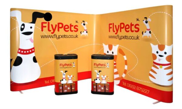 corner pop up system