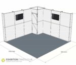 3d view of stand