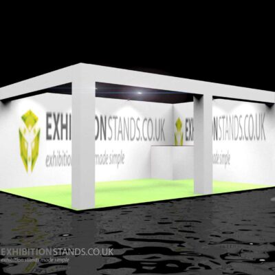 render of exhibition stand