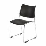 black lisa chair