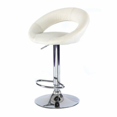 white stool