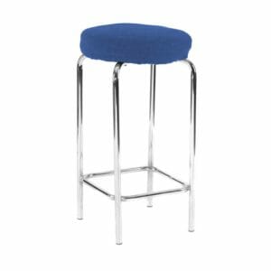 blue bar stool