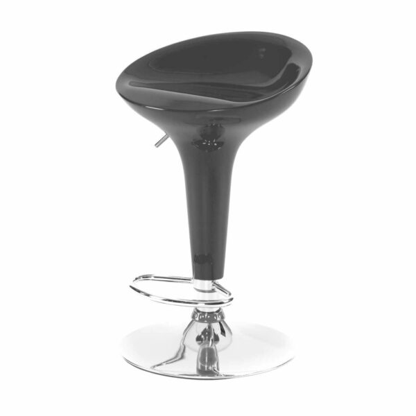 black sputnik stool