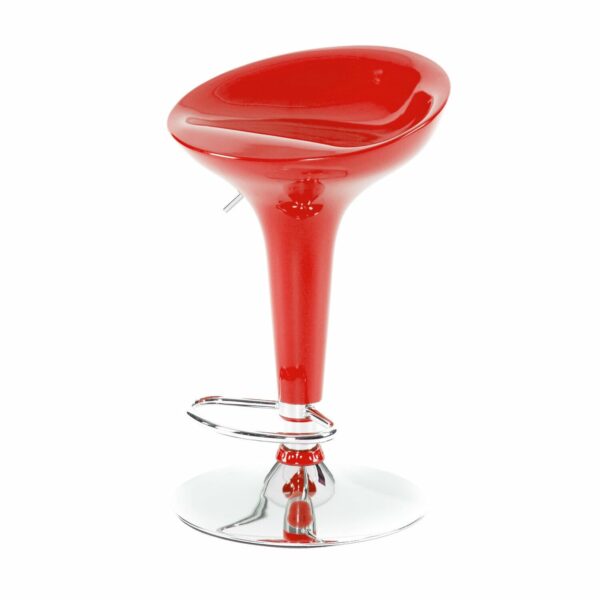 red sputnik stool