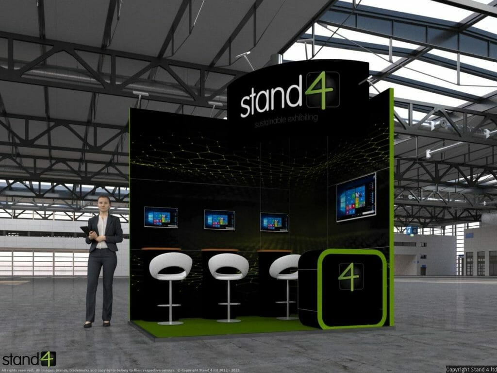 tech exhibition stand