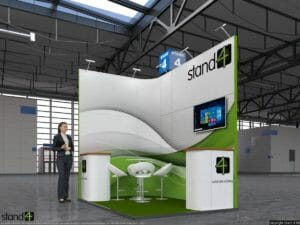 small expo booth