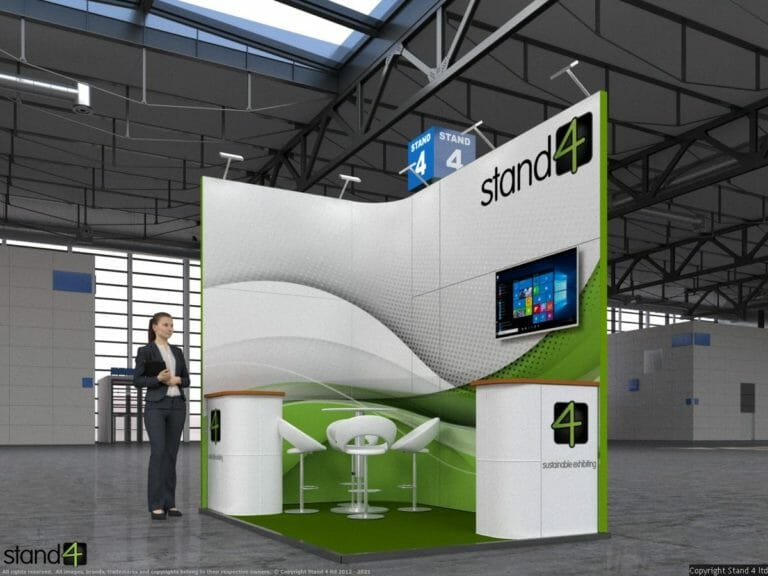 small expo booth