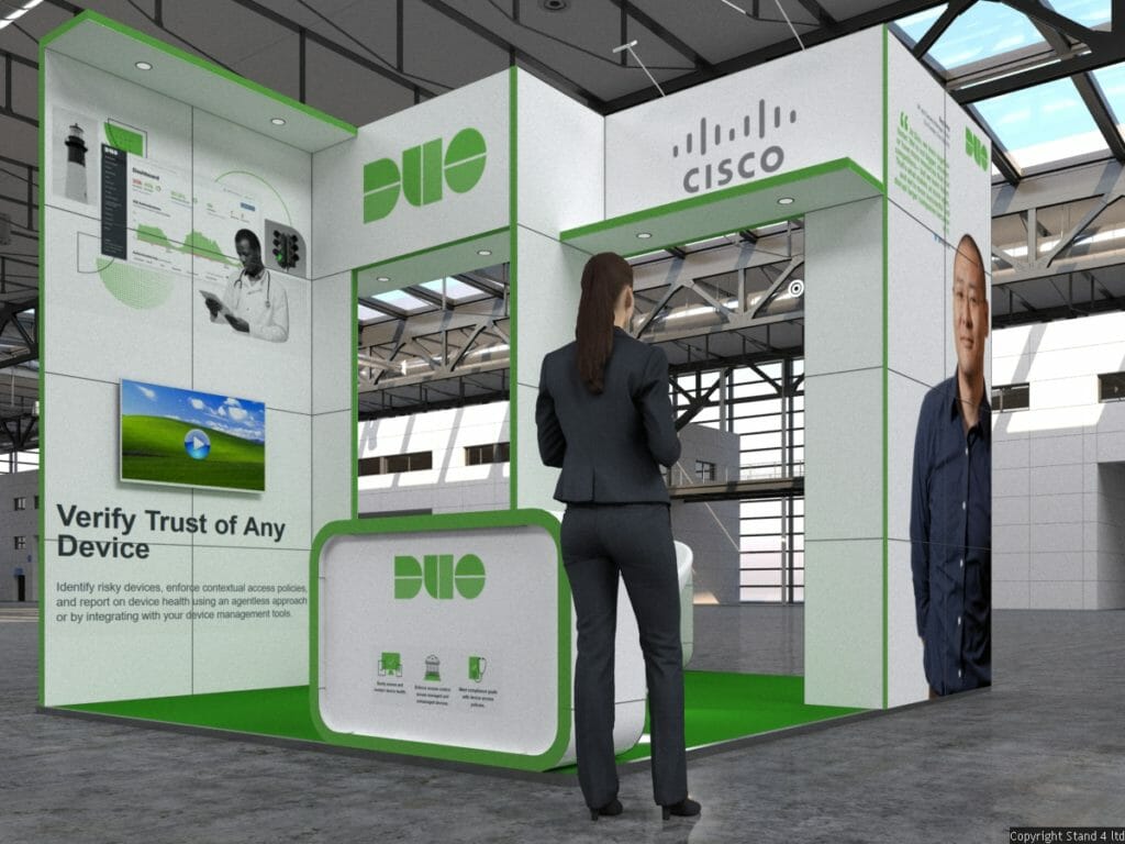 duostand0171 modular exhibition stand