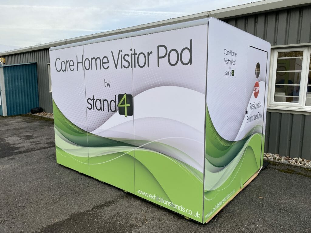 care home visitor pod