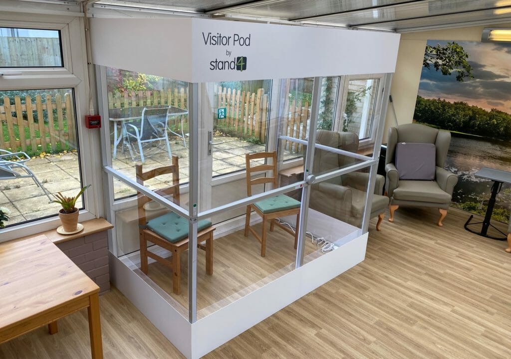 care home patio door pod