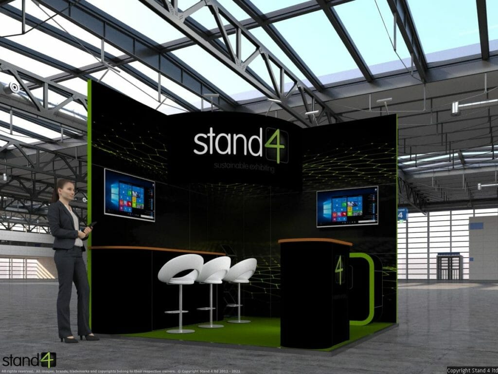 traditional design exhibition stand
