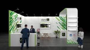 6x3 exhibition stand