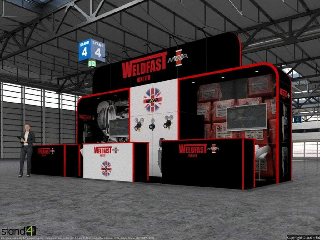 8x3 exhibition stand