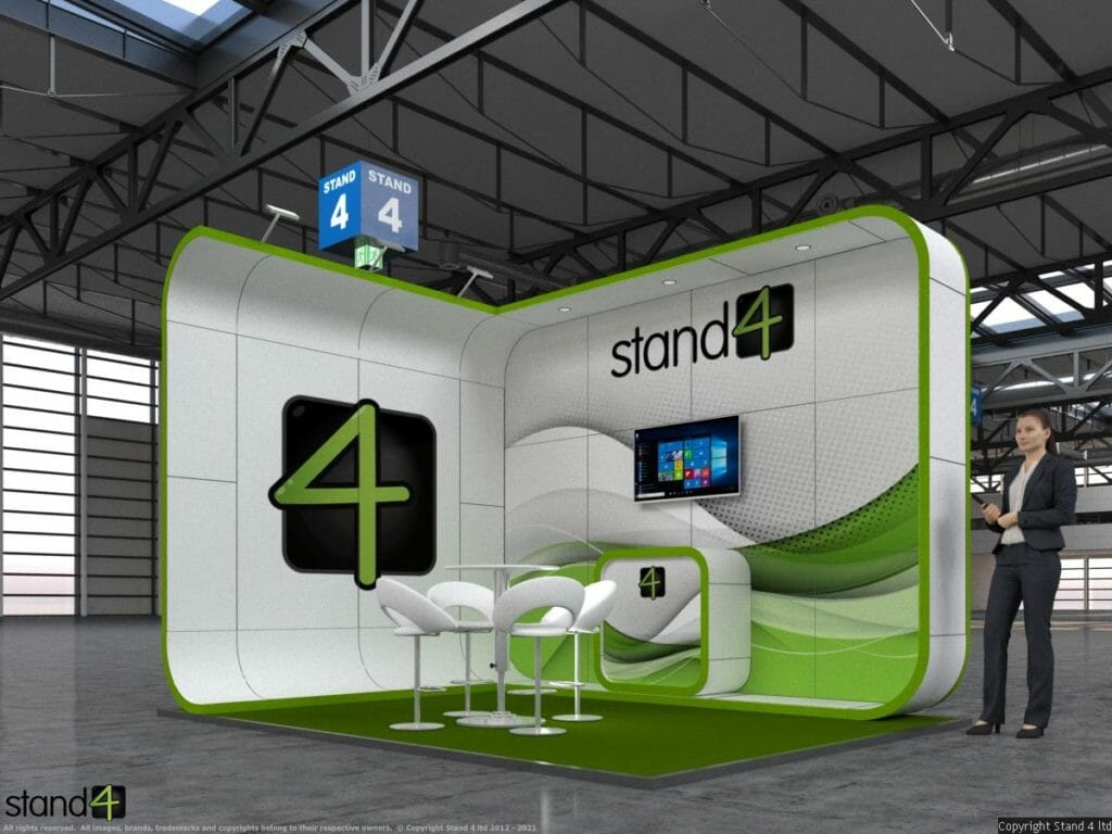 4x3 exhibition stand